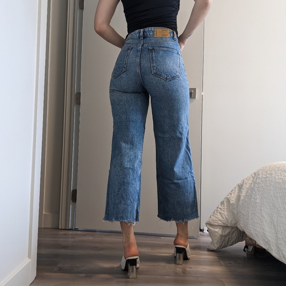 Frank And Oak Nina wide leg jeans - Picture 3 of 10